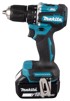 MAKITA Akumulatorski odvijač DDF487RAJ 1700 RPM, crno-zelena