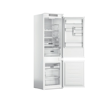 WHIRLPOOL Ugradbeni kombinirani hladnjak WHC18 T574 P, 250 l, bijeli