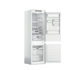 WHIRLPOOL Ugradbeni kombinirani hladnjak WHC18 T574 P, 250 l, bijeli