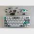 KEYCHRON Gaming tipkovnica Lemokey P1 Pro, mehanička, Keychron Super Banana prekidači, RGB osvjetljenje, HR znakovi, bežična, srebrna