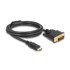 DELOCK kabel HDMI mini-DVI 24+1 2 m, model 83583