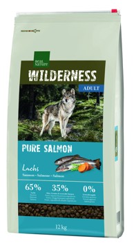 REAL NATURE Suha hrana za pse Wilderness Adult losos, 12 kg