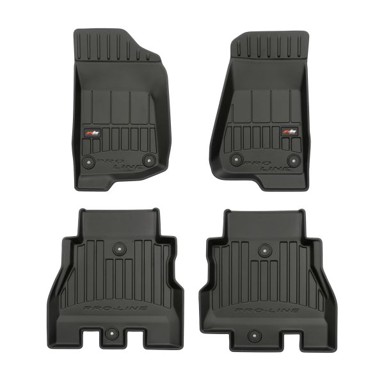 FROGUM Auto tepisi gumeni za Jeep Wrangler IV 11.17-