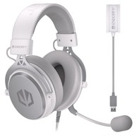 ENDORFY Slušalice Viro Plus Onyx, USB, žičane, bijele