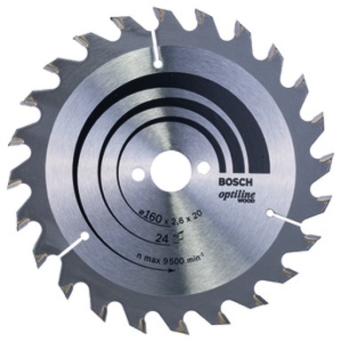 BOSCH List kružne pile Optiline Wood, za ručne pile