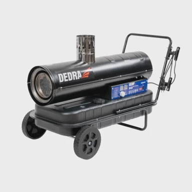 Uljni grijač, 30 kW, odvod dimnih plinova, termostat