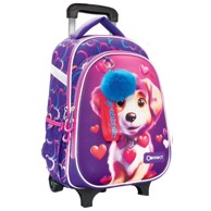 CONNECT Školski ruksak, s kotačićima, XT Love Dog, 26