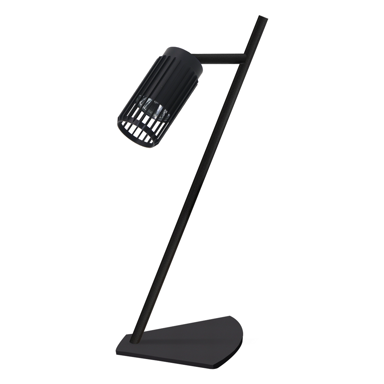 Vertikalna uredska svjetiljka, 1xGU10, crna