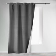 DOUCEUR D'INTÉRIEUR Antracitno siva termo izolacijska zavjesa 140x260 cm Icemount