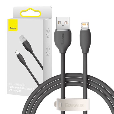 BASEUS Kabel Jelly, USB na Lightning, 2,4A, 1,2m 