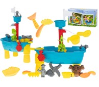 Stolić za pješčanik Piratski brod 25 elemenata