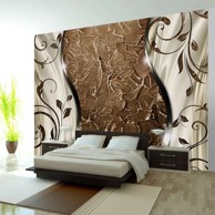 Samoljepljiva foto tapeta Brown twigs 245x175