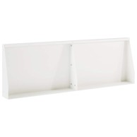 Rubnjak za gredice 2 kom 60 x 12 x 40 cm čelik, bijeli