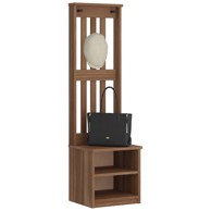Set namještaja za hodnik SANDENS 45x40x159,5 cm puno drvo bor