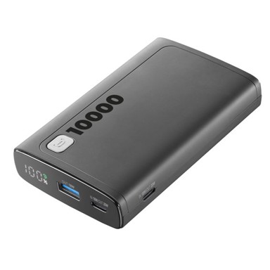 CELLULARLINE Prijenosna baterija Elite, 10. 000 mAh, crni