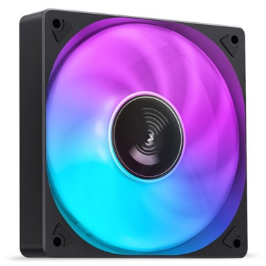JONSBO Računalni ventilator SL-120, RGB (Color), crni - SL-120C