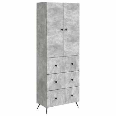 Set ormara 2 kom 66 x 34,5 x 90 cm, betonska siva