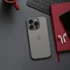 OEM Maska za iPhone 13, crna/prozirna