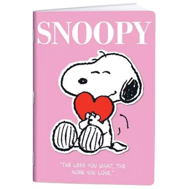 MAR MAR Bilježnica, meki uvez, karo, A4, 40 listova, 80 g/m², Snoopy