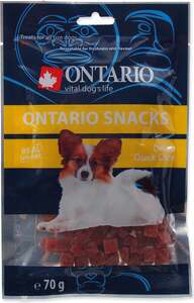 ONTARIO Dog poslastica 70 g, sušena pačetina