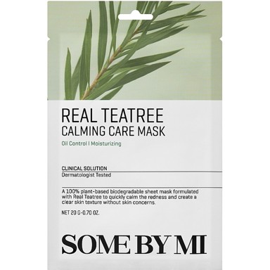 SOME BY MI Umirujuća tkaninska maska s ekstraktom čajevca Real Teatree Calming Care Mask 1 kom 20 g