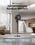 DREO Ventilator TurboPoly 154, crni