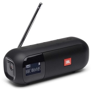 JBL Prijenosni radio Tuner 2, BT, vodootporan, crni