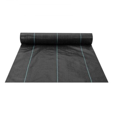 VEVOR Tkanina za sprječavanje korova, 3.96 x 32.92 m, crna