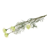 Rezano cvijeće Grana poljsko cvijeće, bijela, 48 cm