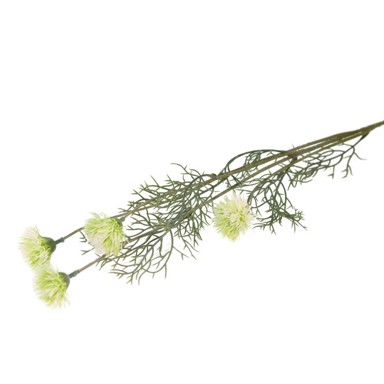 Rezano cvijeće Grana poljsko cvijeće, bijela, 48 cm