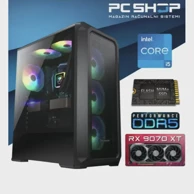 MAGAZINRS Stolno računalo Gamer / Intel Core i5-14400F, 32GB, 1TB SSD, AMD Radeon RX 9070 XT, bez OS-a