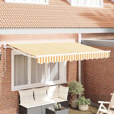 Platno za zamjenu tende za okvir 2.5x2 m, žuta, bijela