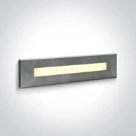 ONE LIGHT Ugradbena svjetiljka led10w/200lm/3000k/270x63mm/d.67mm/nehrđajući čelik dm68072c/w