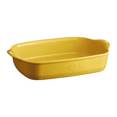 EMILE HENRY Pravokutna posuda za pečenje, 36 x 23 cm, jarko žuta