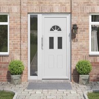 Tegla 2 komada 30 x 30 x 30 cm pocinčani čelik, srebrna