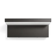 PHILIPS Zidna svjetiljka Bustan, LED, 2x4,5W, 1000 lm, 4000 K, IP44, 16483/93/P3, antracit