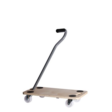 HSI Transportna kolica s ručkom 75 mm 200 kg 59X29 cm