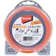 MAKITA Najlonska nit djetelina, 2,4 mm/15 m, narančasti
