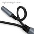 QOLTEC USB-C 2-u-1 adapter, USB-C + 3,5 mm jack, PD 15 W, 10 cm