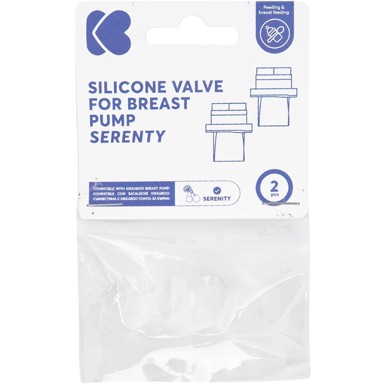 KIKKA BOO Rezervni silikonski ventil, 2 kom za izdajalicu Serenit