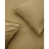 KAVE HOME Posteljina Sifinia 260x240 cm za bračni/produženi krevet od pamučnog perkala žuta/zelena