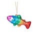 SASS & BELLE Stakleni ukras za božićno drvce 7 cm, Rainbow Trout  