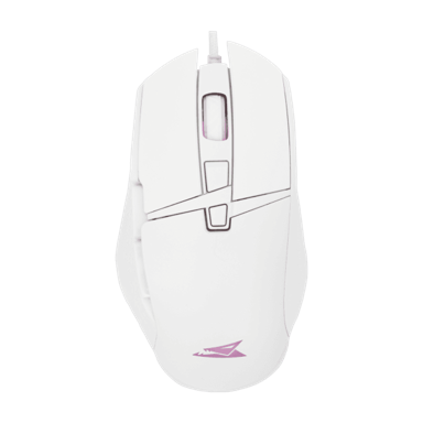 BARACUDA Miš BGM-052 RAPTOR, bijeli, 6400 dpi