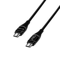 LOGILINK USB-C kabel za brzo punjenje 240 W 1 m PD 3.1 OLED E-Mark, crni