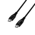 LOGILINK USB-C kabel za brzo punjenje 240 W 1 m PD 3.1 OLED E-Mark, crni