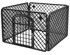 Ogradica za pse sklopiva 90x90x60 cm, crna