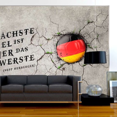 Foto tapeta Das nächste Spiel ist immer das schwerste (Sepp Herberger) 400x280