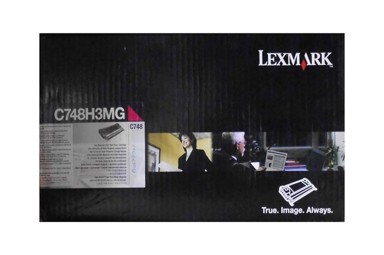 LEXMARK Originalni toner C748H3MG, C748, magenta
