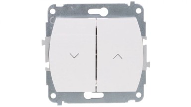 Trend bijeli prekidač za slijepe WP-8