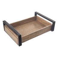 ORION Drven pladanj za posluživanje 22x31 cm Mango